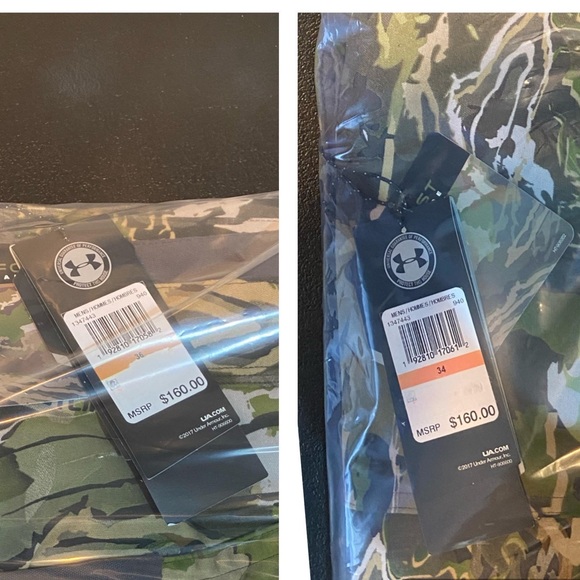 NWT Under Armour Men's Grit Hunting Pants Camo Siz - Picture 8 of 9